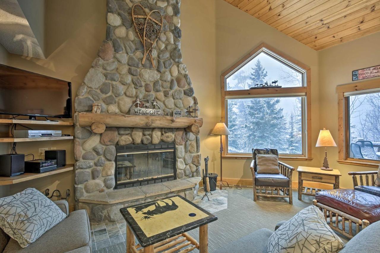 Comfy Lutsen Mountain Villa With Balcony And Grill Esterno foto
