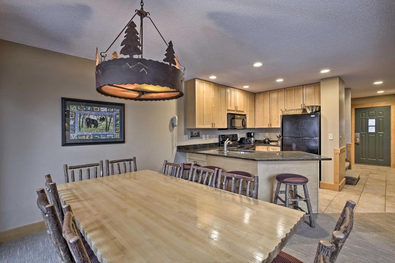 Comfy Lutsen Mountain Villa With Balcony And Grill Esterno foto