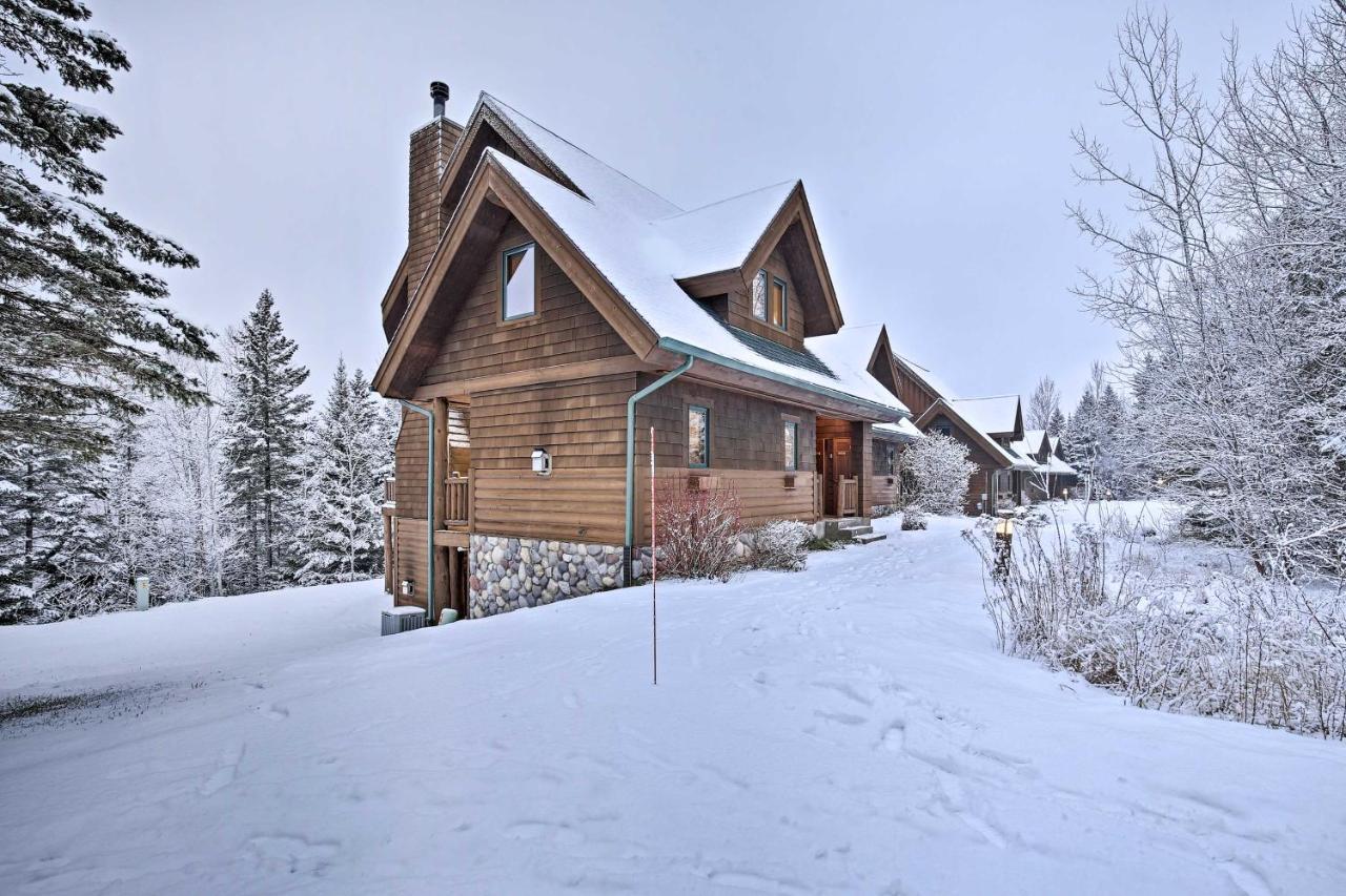 Comfy Lutsen Mountain Villa With Balcony And Grill Esterno foto