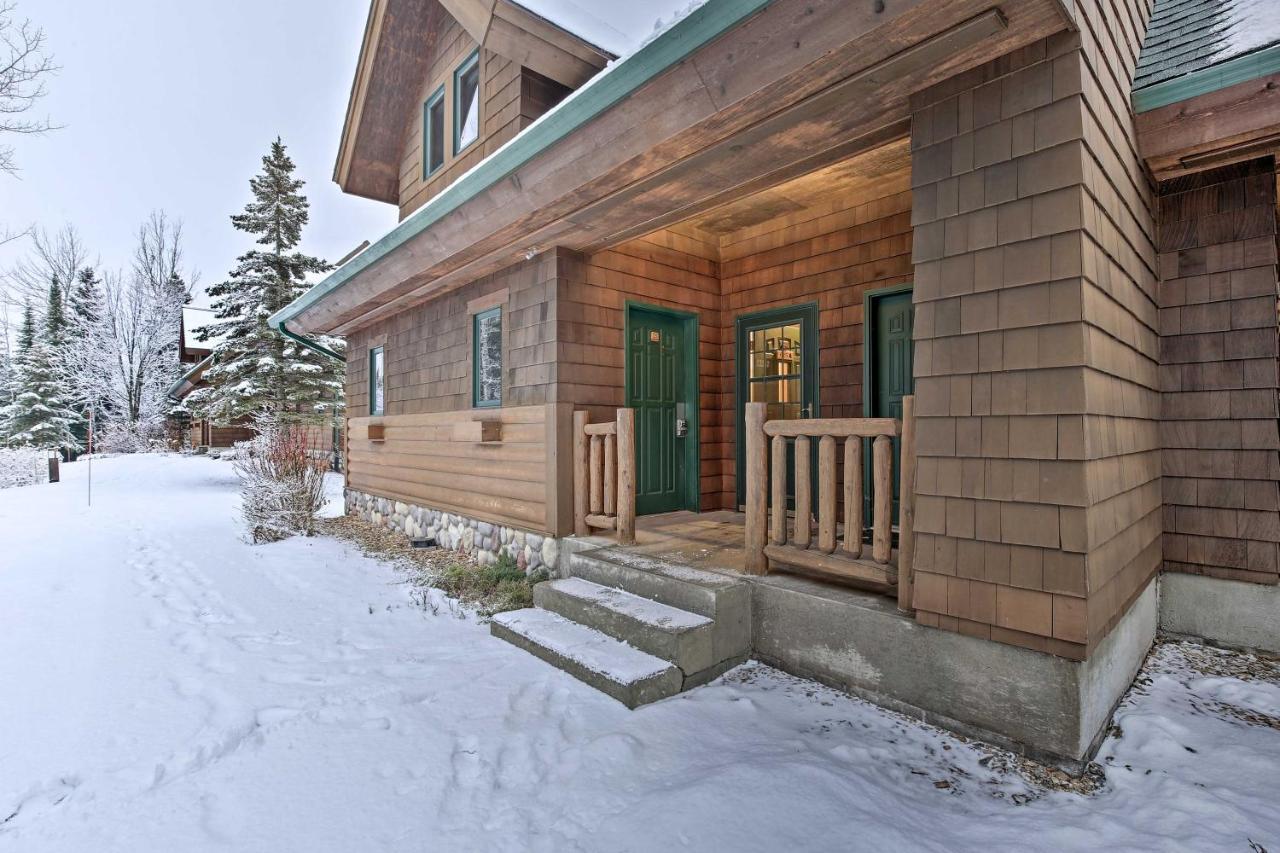 Comfy Lutsen Mountain Villa With Balcony And Grill Esterno foto