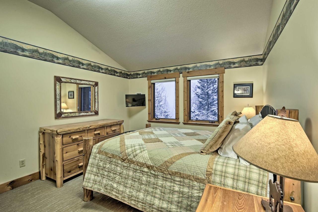 Comfy Lutsen Mountain Villa With Balcony And Grill Esterno foto