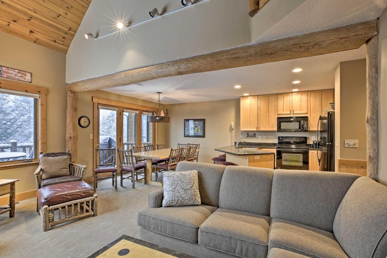 Comfy Lutsen Mountain Villa With Balcony And Grill Esterno foto