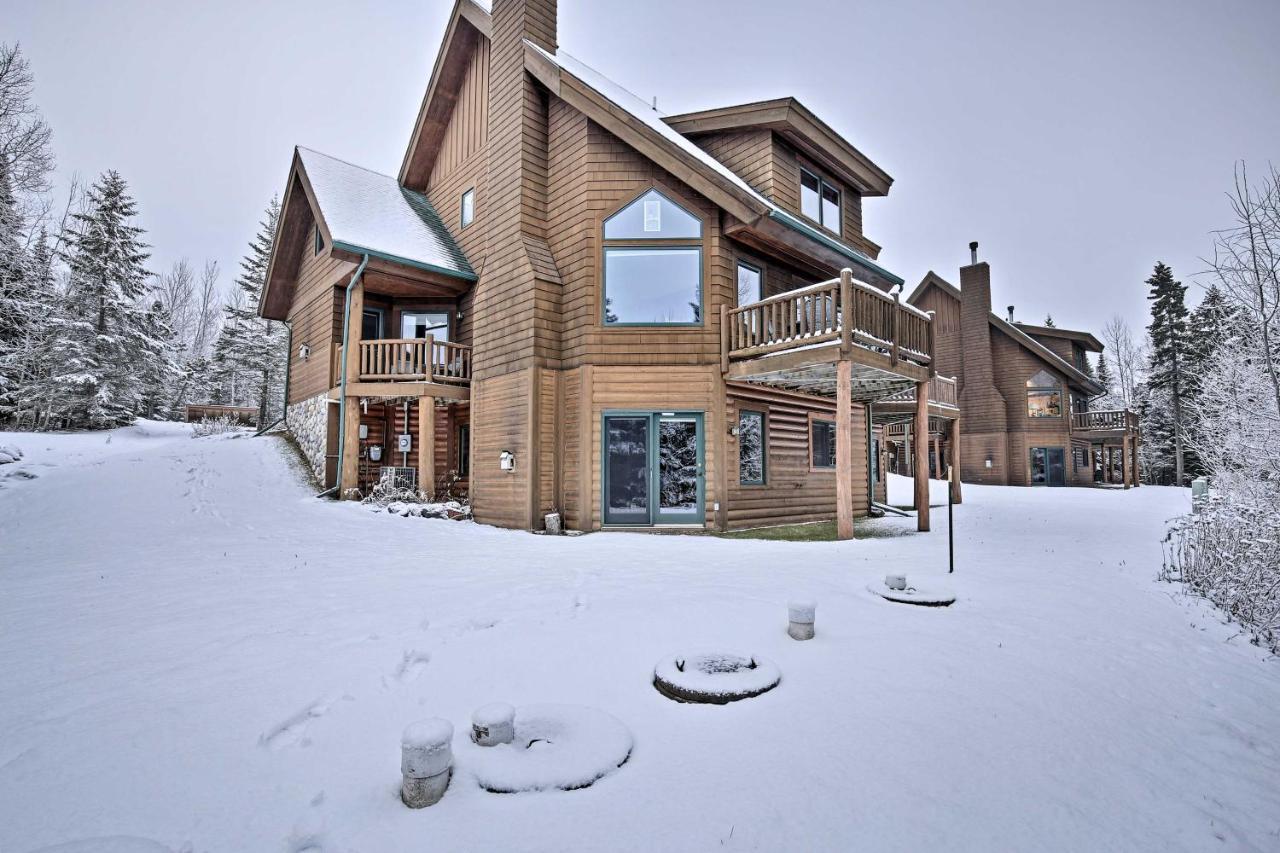 Comfy Lutsen Mountain Villa With Balcony And Grill Esterno foto